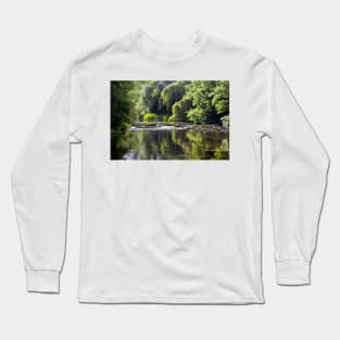 Shades of Green Long Sleeve T-Shirt